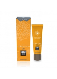 Возбуждающий интимный гель STIMULATION GEL Ginger   Cinnamon - 30 мл. - Shiatsu - купить с доставкой в Череповце