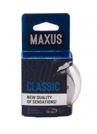 Классические презервативы в пластиковом кейсе MAXUS Classic - 3 шт. - Maxus - купить с доставкой в Череповце