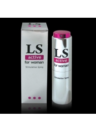 Спрей-стимулятор для женщин Lovespray Active Woman - 18 мл. - Биоритм - купить с доставкой в Череповце