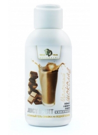 Интимный гель-смазка JUICY FRUIT с ароматом молочного шоколада - 100 мл. - БиоМед - купить с доставкой в Череповце