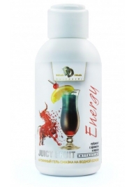 Интимный гель-смазка JUICY FRUIT с ароматом энергетика - 100 мл. - БиоМед - купить с доставкой в Череповце