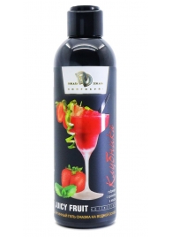 Интимный гель-смазка JUICY FRUIT с ароматом клубники - 200 мл. - БиоМед - купить с доставкой в Череповце