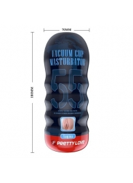 Мастурбатор-вагина Vacuum Cup Masturbator - Baile - в Череповце купить с доставкой