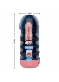 Мастурбатор-ротик Vacuum Cup Masturbator - Baile - в Череповце купить с доставкой