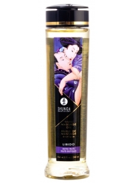 Массажное масло Libido Exotic Fruits с ароматом экзотических фруктов - 240 мл. - Shunga - купить с доставкой в Череповце