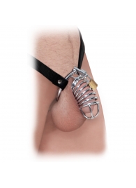 Кольцо верности Extreme Chastity Belt с фиксацией головки - Pipedream - купить с доставкой в Череповце