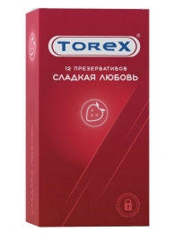Презервативы Torex  Сладкая любовь  с ароматом клубники - 12 шт. - Torex - купить с доставкой в Череповце