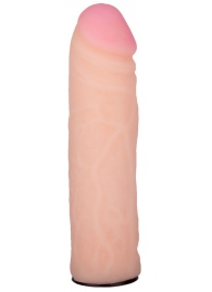 Пояс-трусики с насадкой Glamour Silver - 15,5 см. - LOVETOY (А-Полимер) - купить с доставкой в Череповце