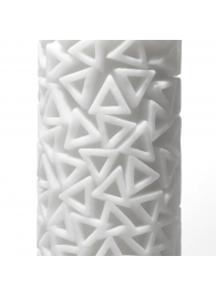 Белый 3D мастурбатор PILE - Tenga - в Череповце купить с доставкой
