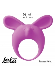 Фиолетовое эрекционное кольцо Fennec Phil - Lola Games - в Череповце купить с доставкой
