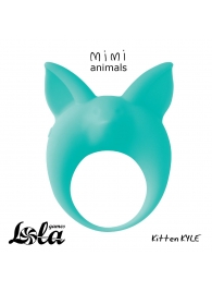 Зеленое эрекционное кольцо Kitten Kyle - Lola Games - в Череповце купить с доставкой