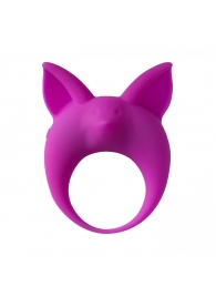 Фиолетовое эрекционное кольцо Kitten Kyle - Lola Games - в Череповце купить с доставкой