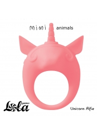Оранжевое эрекционное кольцо Unicorn Alfie - Lola Games - в Череповце купить с доставкой