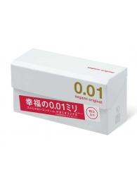 Супер тонкие презервативы Sagami Original 0.01 - 10 шт. - Sagami - купить с доставкой в Череповце