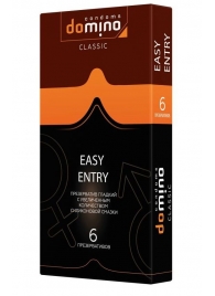 Презервативы с увеличенным количеством смазки DOMINO Easy Entry - 6 шт. - Domino - купить с доставкой в Череповце