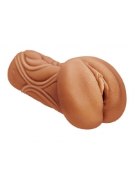 Кофейный мастурбатор-вагина Dumpling - Lola Games - в Череповце купить с доставкой