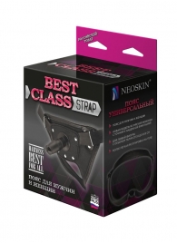 Черный пояс для насадок BEST CLASS STRAP - LOVETOY (А-Полимер) - купить с доставкой в Череповце