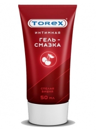 Смазка на водной основе TOREX  Спелая вишня  - 50 мл. - Torex - купить с доставкой в Череповце