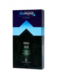 Презервативы увеличенного размера DOMINO Classic King size - 6 шт. - Domino - купить с доставкой в Череповце