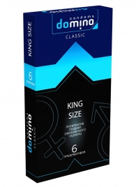 Презервативы увеличенного размера DOMINO Classic King size - 6 шт. - Domino - купить с доставкой в Череповце