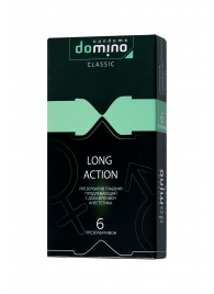 Презервативы с пролонгирующим эффектом DOMINO Classic Long action - 6 шт. - Domino - купить с доставкой в Череповце