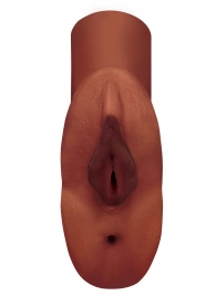 Коричневый мастурбатор Perfect Pussy Double Stroker - Pipedream - в Череповце купить с доставкой