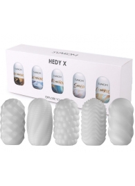 Набор из 5 мастурбаторов Hedy X5 Mixed - Svakom - в Череповце купить с доставкой