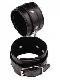 Черные оковы Classic Ankle Cuffs - Chisa - купить с доставкой в Череповце