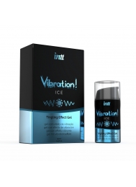 Жидкий интимный гель с эффектом вибрации Vibration! Ice - 15 мл. - INTT - купить с доставкой в Череповце