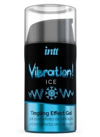 Жидкий интимный гель с эффектом вибрации Vibration! Ice - 15 мл. - INTT - купить с доставкой в Череповце