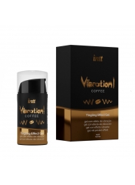 Жидкий интимный гель с эффектом вибрации Vibration! Coffee - 15 мл. - INTT - купить с доставкой в Череповце