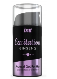 Женский возбуждающий интимный гель Excitation Ginseng - 15 мл. - INTT - купить с доставкой в Череповце