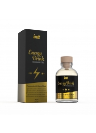Массажный гель с согревающим эффектом Energy Drink - 30 мл. - INTT - купить с доставкой в Череповце