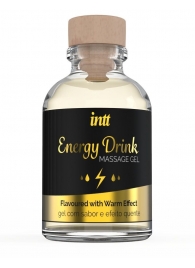 Массажный гель с согревающим эффектом Energy Drink - 30 мл. - INTT - купить с доставкой в Череповце