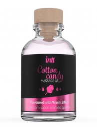 Массажный гель с согревающим эффектом Cotton Candy - 30 мл. - INTT - купить с доставкой в Череповце