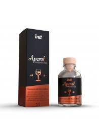 Массажный гель с согревающим эффектом Aperol - 30 мл. - INTT - купить с доставкой в Череповце