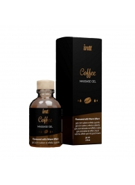 Массажный гель с согревающим эффектом Coffee - 30 мл. - INTT - купить с доставкой в Череповце