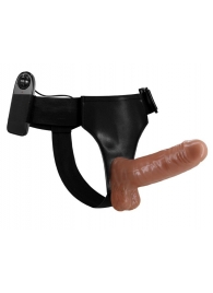 Страпон на трусиках с вибрацией Ultra Passionate Harness - 16 см. - Baile - купить с доставкой в Череповце