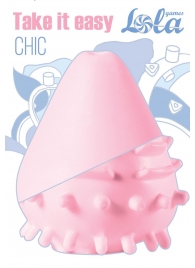 Нежно-розовый мастурбатор Chic - Lola Games - в Череповце купить с доставкой