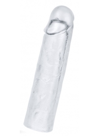 Прозрачная насадка-удлинитель Flawless Clear Penis Sleeve Add 1 - 15,5 см. - Lovetoy - в Череповце купить с доставкой