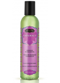 Массажное масло Naturals Island Passion Berry с ароматом тропических фруктов - 236 мл. - Kama Sutra - купить с доставкой в Череповце