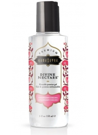 Гель-лубрикант на водной основе Divine Nectars Strawberry Dream с ароматом клубники - 150 мл. - Kama Sutra - купить с доставкой в Череповце