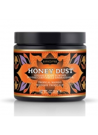 Пудра для тела Honey Dust Body Powder с ароматом манго - 170 гр. - Kama Sutra - купить с доставкой в Череповце