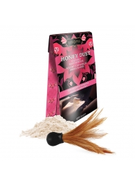 Пудра для тела Honey Dust Body Powder с ароматом клубники - 28 гр. - Kama Sutra - купить с доставкой в Череповце