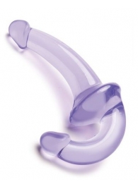 Фиолетовый безремневой страпон Strapless Strap-On - Lux Fetish - купить с доставкой в Череповце