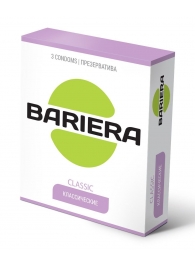 Классические презервативы Bariera Classic - 3 шт. - Bariera - купить с доставкой в Череповце