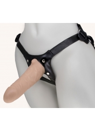Пустотелый фаллопротез MEN STYLE - 17,5 см. - LOVETOY (А-Полимер) - купить с доставкой в Череповце