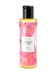 Массажное масло Pleasure Lab Delicate с ароматом пиона и пачули - 100 мл. - Pleasure Lab - купить с доставкой в Череповце