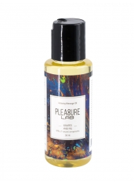 Массажное масло Pleasure Lab Relaxing с ароматом винограда и инжира - 50 мл. - Pleasure Lab - купить с доставкой в Череповце