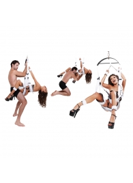 Секс-качели Fantasy Bondage Swing White - Pipedream - купить с доставкой в Череповце